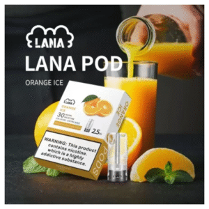 lana拉娜電子煙一代煙彈 換彈設計 2.5mlX3枚入|橙汁