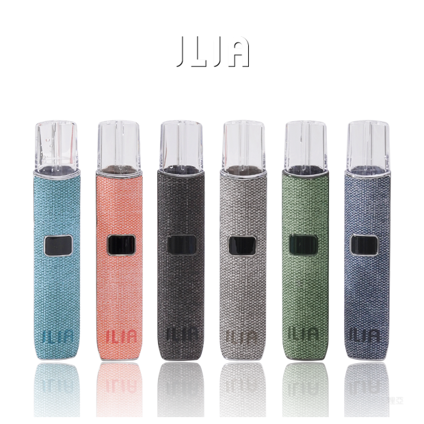 ILIA哩亞電子煙布紋款主機|換彈式霧化杆|6色可選
