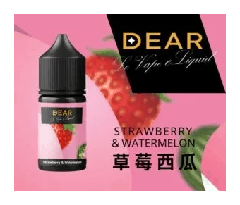 DEAR電子菸煙油主機 3.0% /0% 30ml草莓西瓜口味