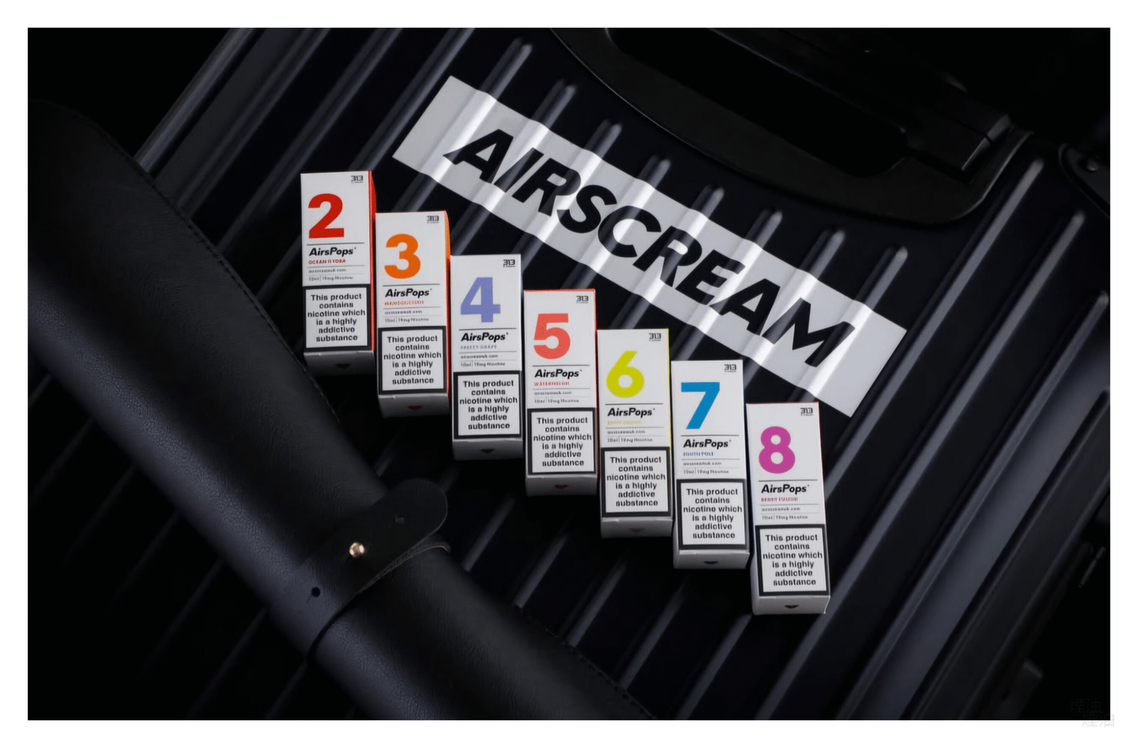 AIRSCREAM AIRSPOPS 313 數字電子煙小煙油官網台灣現貨