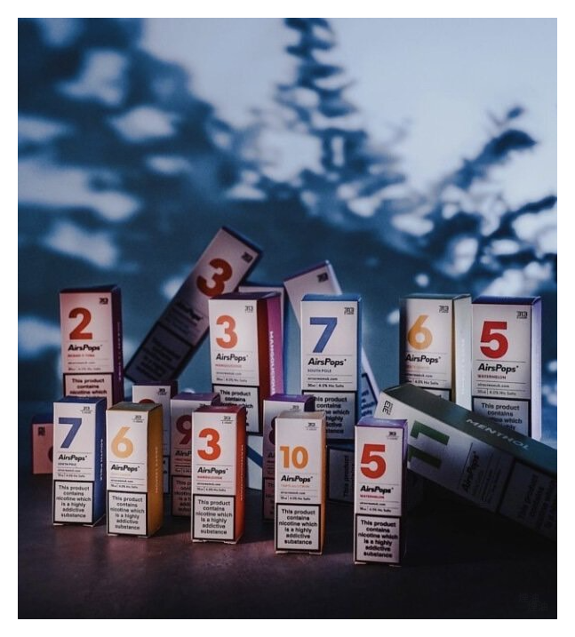 AIRSCREAM AIRSPOPS 313 數字電子煙小煙油官網台灣現貨