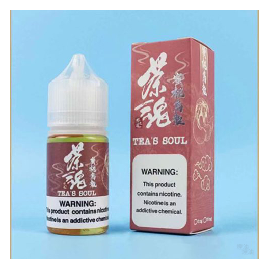 茶魂電子菸煙油TEA`S SOUL蜜桃烏龍鐵觀音烏龍茶碧螺春